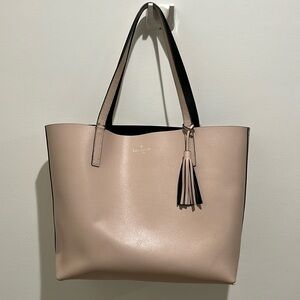 Kate Spade reversible tote!! Get two colors in one purse!!